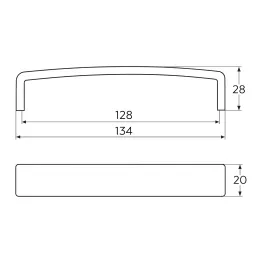 Ručka ROBENA / Nikel saten