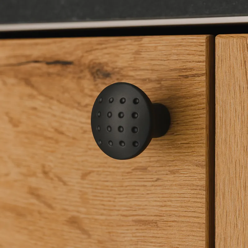 Ručka gumb VISTA / Crna mat