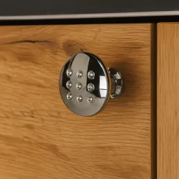 Ručka knopka VISTA Slim / Sjajni krom