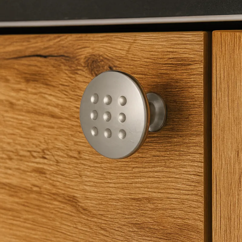 Ručka knopka VISTA Slim / Matirani nikal