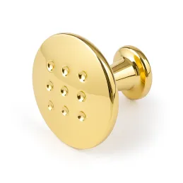 Ručka knopka VISTA Slim / Sjajno zlatna