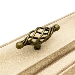 Knopka ručka VIRTUE / Mjedena patina