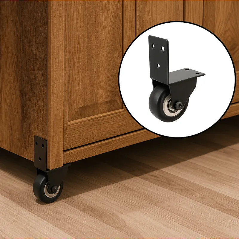 Namještajni kotačić INDUSTRE - bočno montiranje / 50 mm