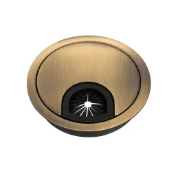 Prolaznica za kabele LINDA 60 / Starozlatno brušena