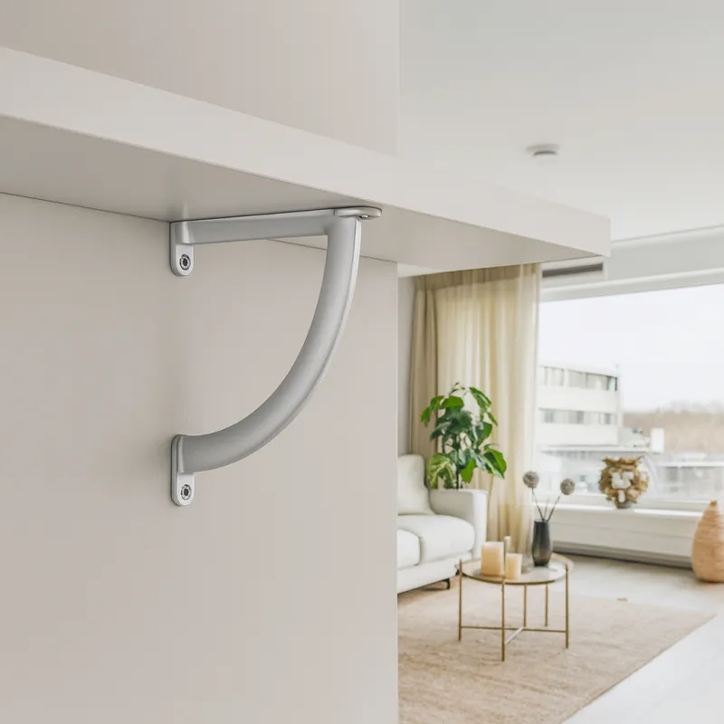 Držač police KIRA 132 / Matirani krom