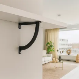 Držač police KIRA 132 / Crna mat