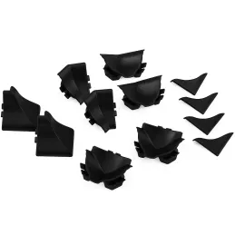 Set završetaka za brtvenu letvicu SLIM LINE / Crna