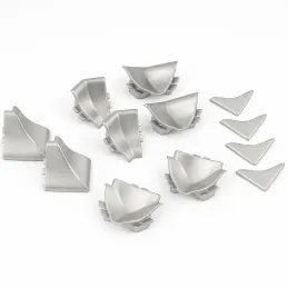 Set završetaka za brtvenu letvicu SLIM LINE / Nehrđajući čelik