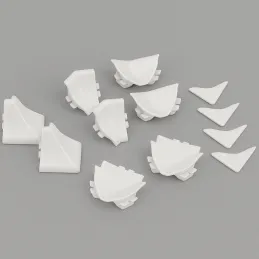 Set završetaka za brtvenu letvicu SLIM LINE / Bijela