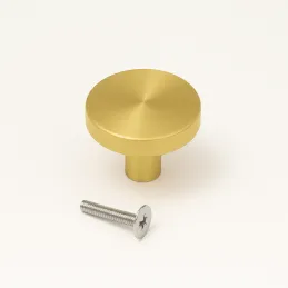 Ručka knopka UP / Zlatna