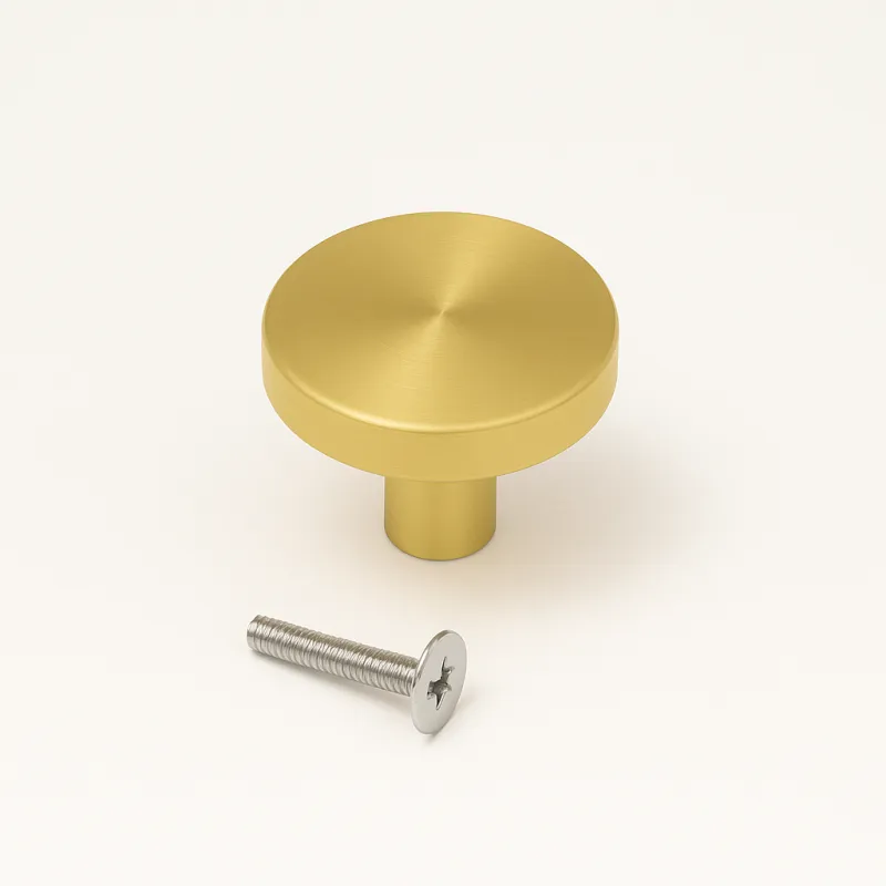 Ručka knopka UP / Zlatna