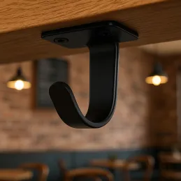 Vješalica NIKA / Crna mat