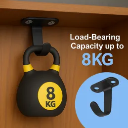 Vješalica NIKA / Crna mat