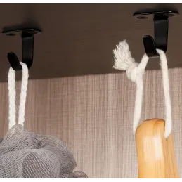 Vješalica NIKA / Crna mat