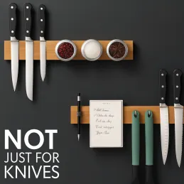 Magnetni držač za nože 400 / Prirodni hrast