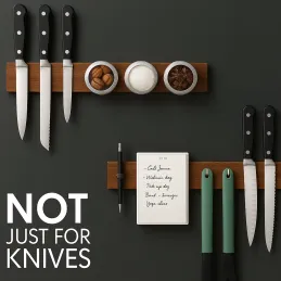 Magnetni držač za nože 400 / Američki orah