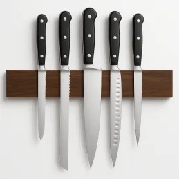 Magnetni držač za nože 400 / Američki orah