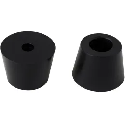 Set od 8 komada gumenih klizača s vijakom 8 mm / Crna