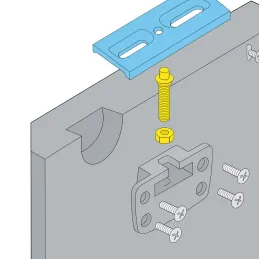 Bočno pričvršćivanje vrata