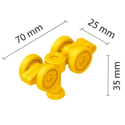 Gornji kotačić STANDARD 100kg