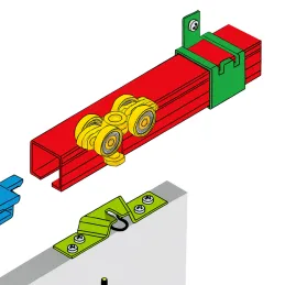 Gornji kotačić STANDARD 100kg