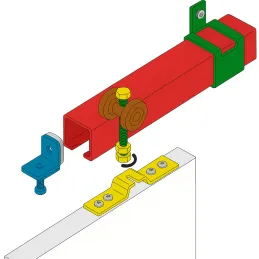 Kočnica za sustav EKONOM 40kg