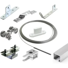 Sustav za dvoja klizna vrata SYNCHRONIK 100kg