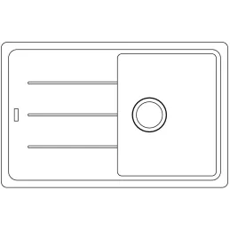 Kuhinjski sudoper od kamene smjese Franke BFG 611-78