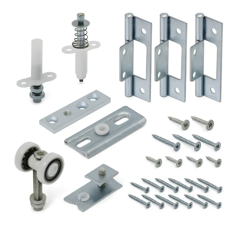 Sada za dvostruka preklopna vrata EKOFOLD 20kg bez tračnica