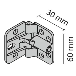 1177 LUX krilna šarka