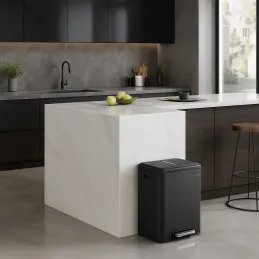 Kanta za otpad STING s pedalom 2x15L / Antracit