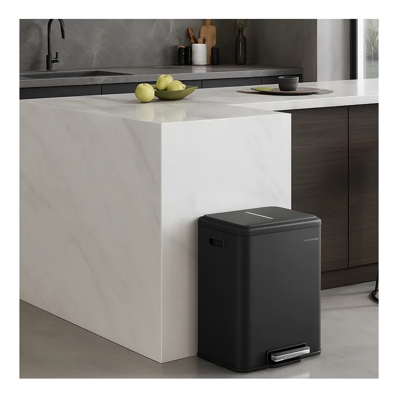 Kanta za otpad STING s pedalom 2x15L / Antracit