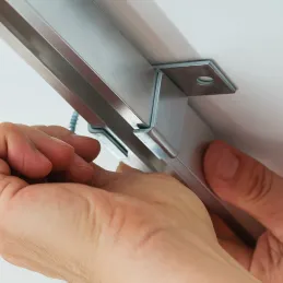 Gornja tračnica za klizna vrata / Eloxirani aluminij