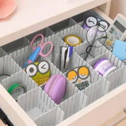 Set od 4 organizatora za ladicu / Bijela