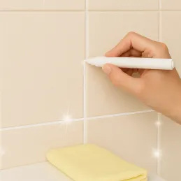 Olovka za popravak pločica i fuga / Bijela