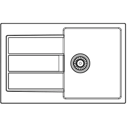 Tectonit sudoper Franke S2D 611-78 / Siva