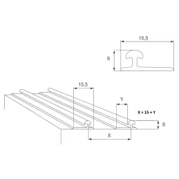 Set za klizna vrata FAST 50kg