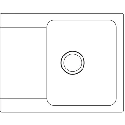 Tectonit sudoper Franke OID 611-62