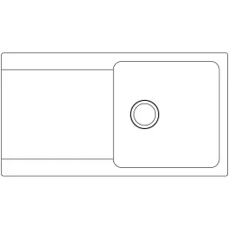 Tectonit sudoper Franke OID 611