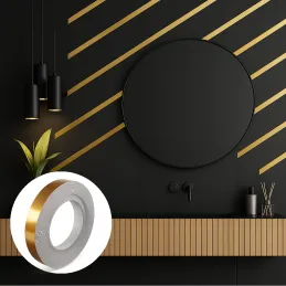 Dekorativna samoljepljiva traka 20 mm / Zlatna