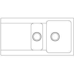 Tectonit sudoper Franke OID 611