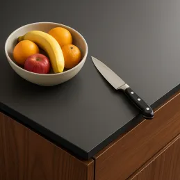 Kompaktna radna ploča PFLEIDERER Vulkan crna super mat / U12000PX