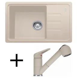 Set G118 Kamenin sudoper Franke BSG 611-62 + FC 9547 / Sahara