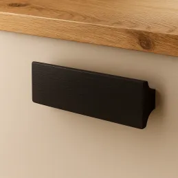 Drvena ručka HEKTOR / Lakirani crni hrast