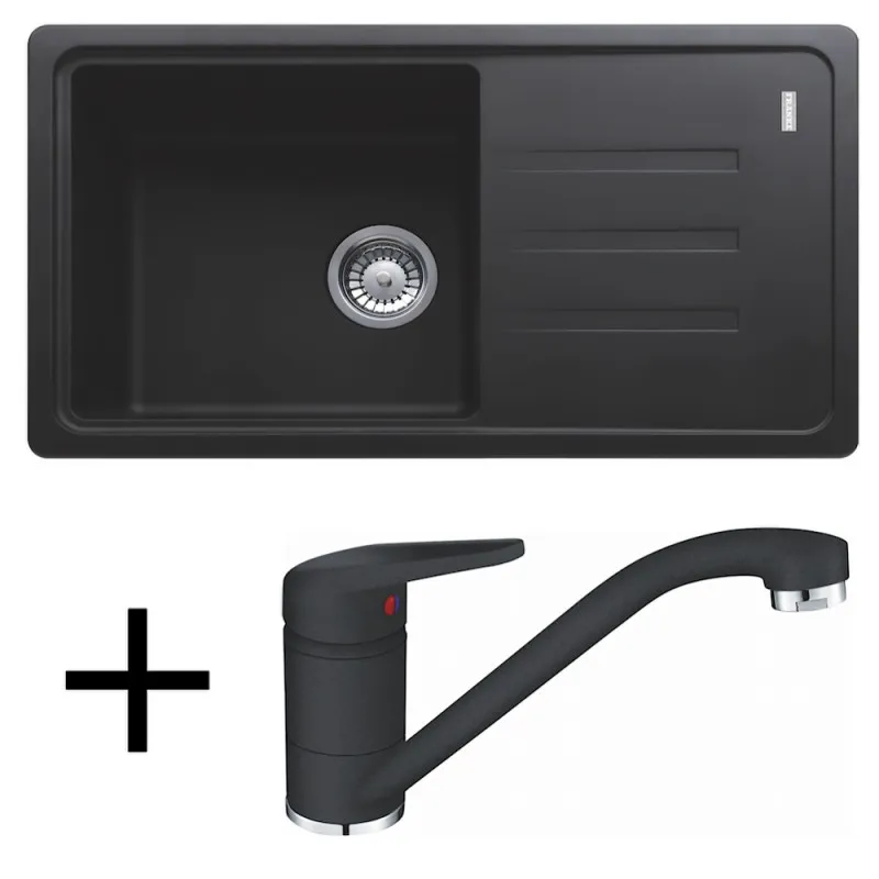 Set G121 Granitni sudoper Franke BSG 611-78/39 + Miješalica FC 9541 / Onyx