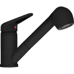 Set G122 Kameninovski sudoper Franke BSG 611-78/39 + Miješalica FC 9547 / Crna mat