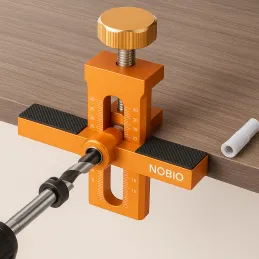 Univerzalna montažna i bušilica šablona za vrata i klipove PROFF / Narančasta