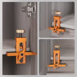 Univerzalna montažna i bušilica šablona za vrata i klipove PROFF / Narančasta