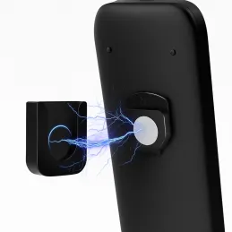 Magnetni držač za daljinski upravljač / Crna mat