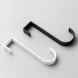 Vješalica za vrata i radijator MARKER / Crna mat